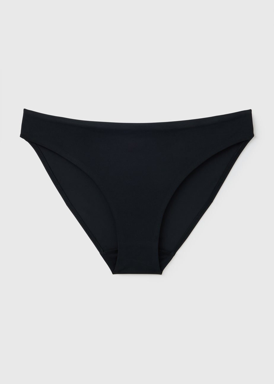 Black Full Side Bikini Bottoms