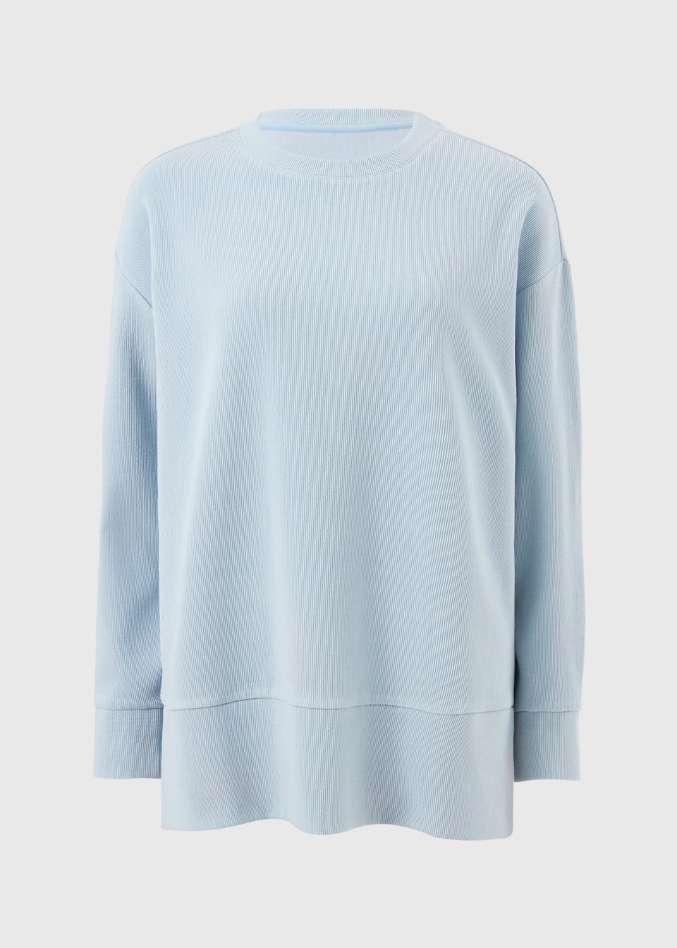 Souluxe Light Blue Longline Sweatshirt