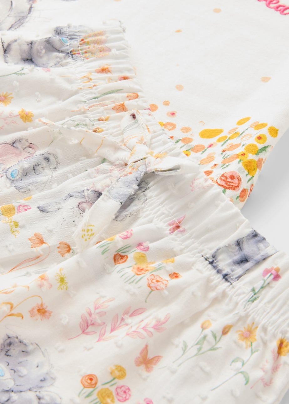 Tatty Teddy Girls White Mini Me Pyjama Set  (1-13yrs)