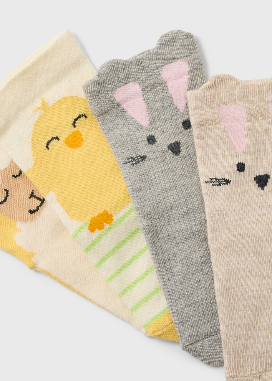 Multicolour Baby Easter Design Socks (Newborn-36mths)