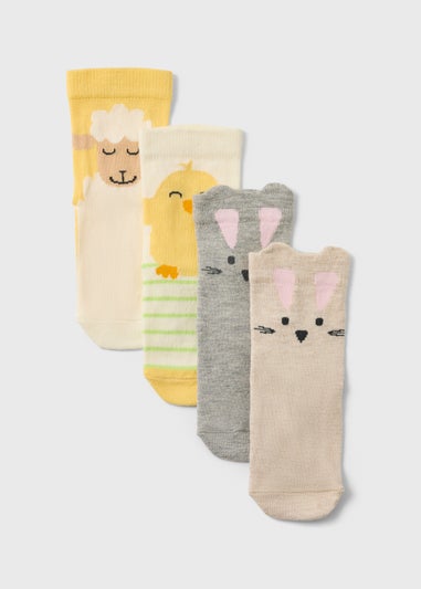 Multicolour Baby Easter Design Socks (Newborn-36mths)