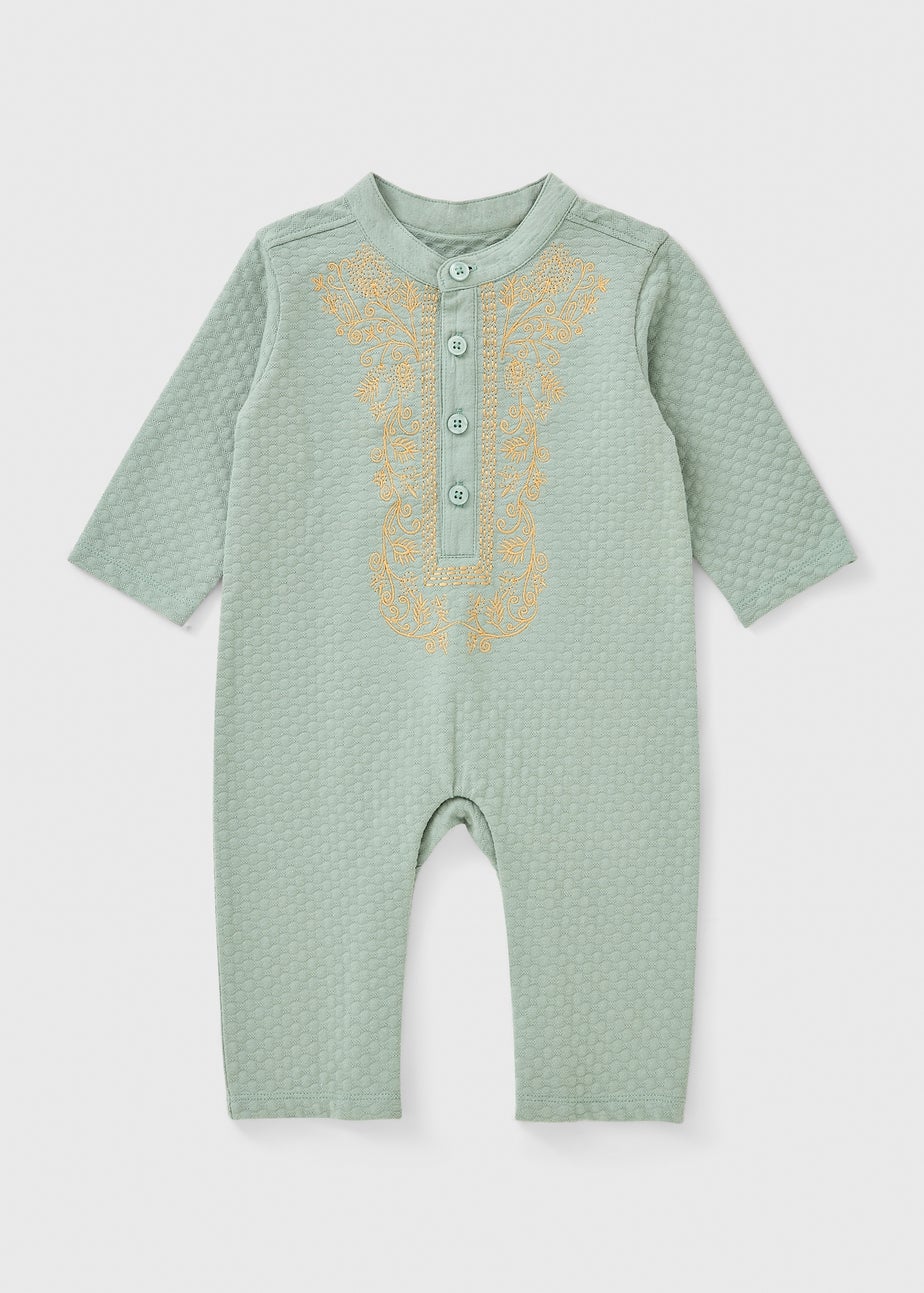 Baby Sage Eid Romper (Newborn-23mths)
