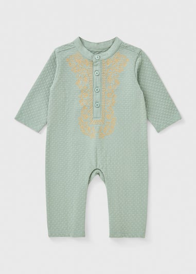 Baby Sage Eid Romper (Newborn-23mths)