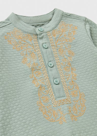 Baby Sage Eid Romper (Newborn-23mths)