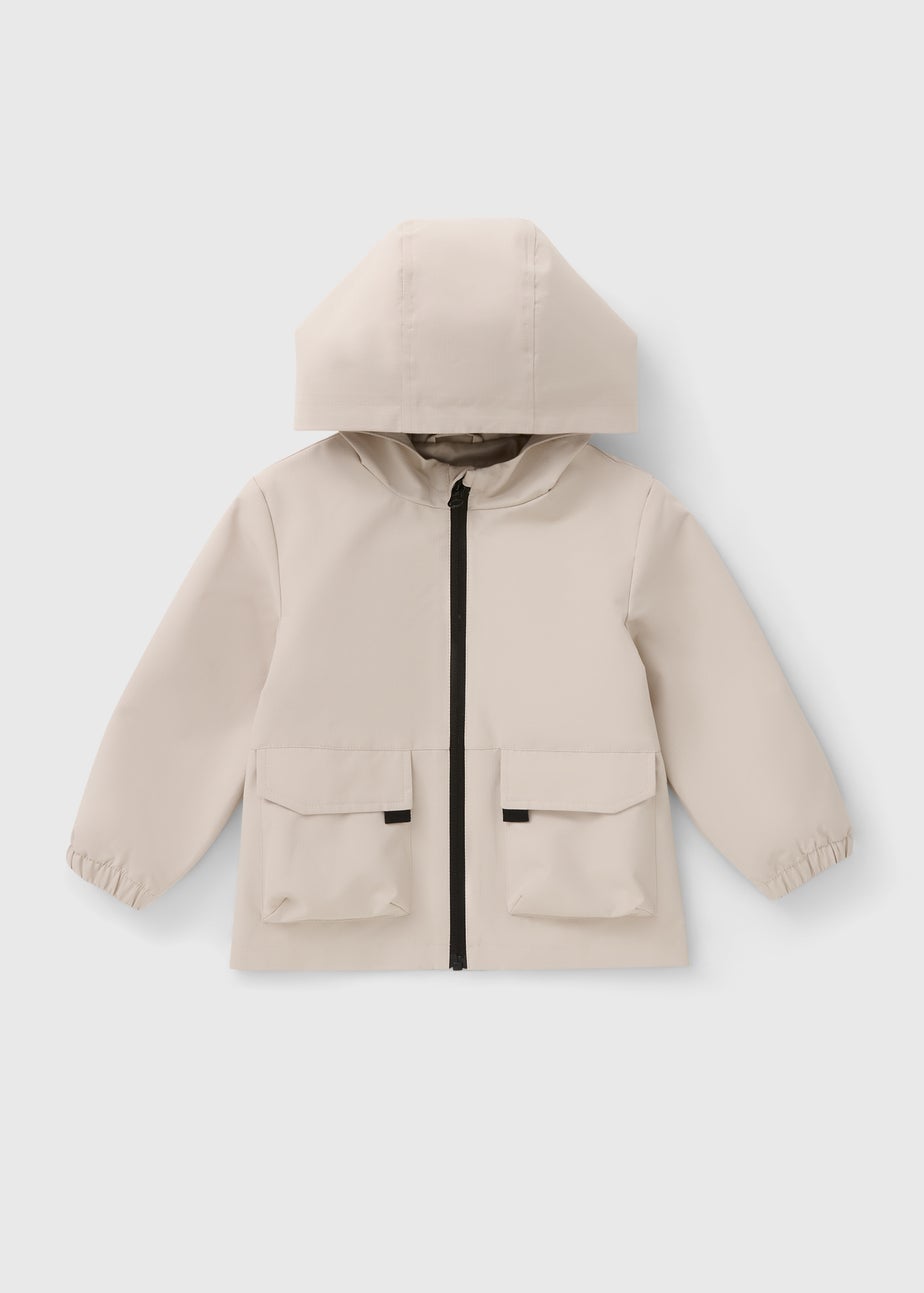 Boys Stone Mac Jacket (1-7yrs)