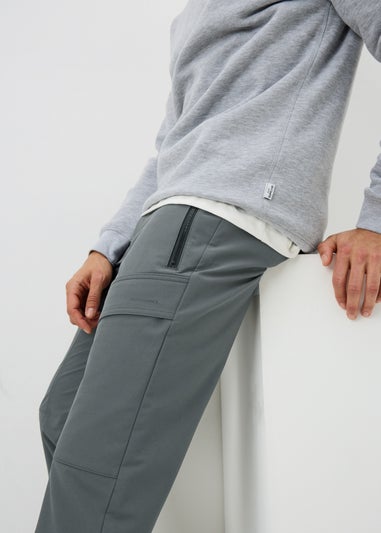 Grey Belted Trek Trousers