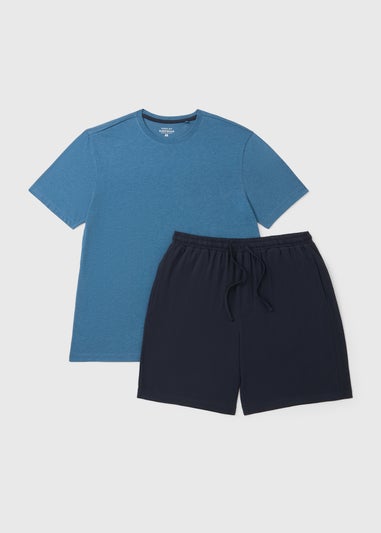 Navy Essential Short Pyjama Set
