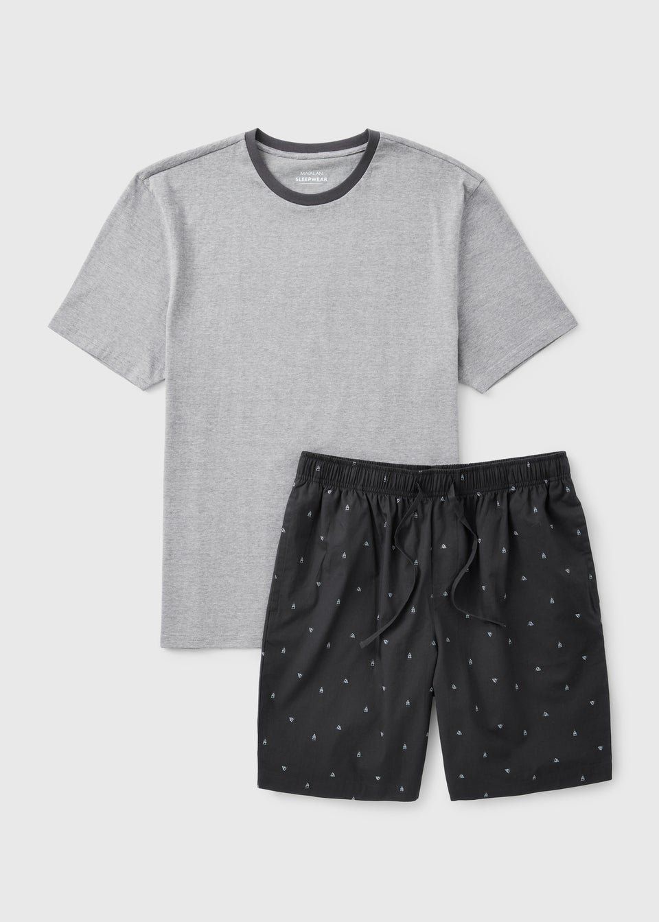 Grey Short Pyjama Set