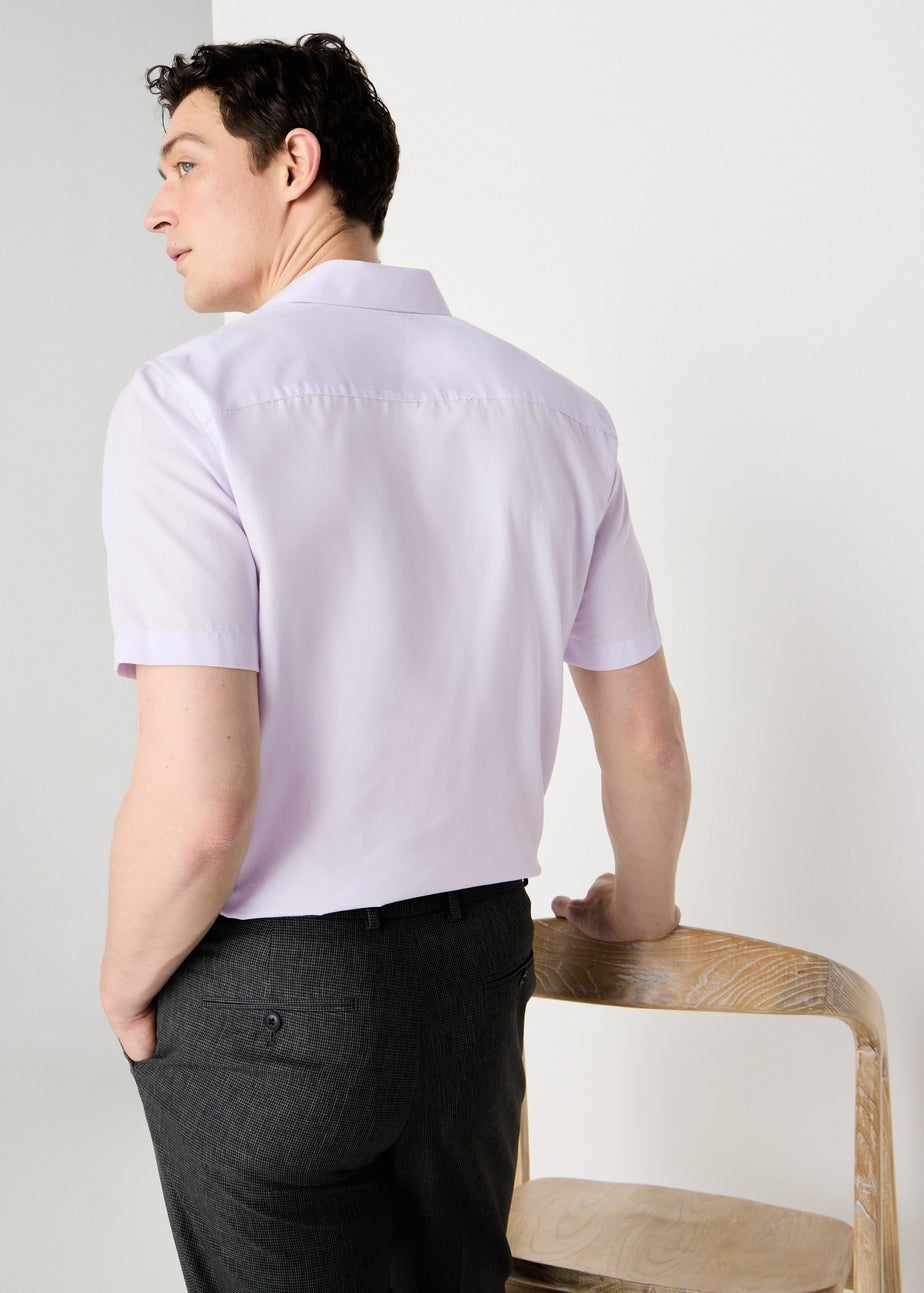 Taylor & Wright Lilac Textured Shirt