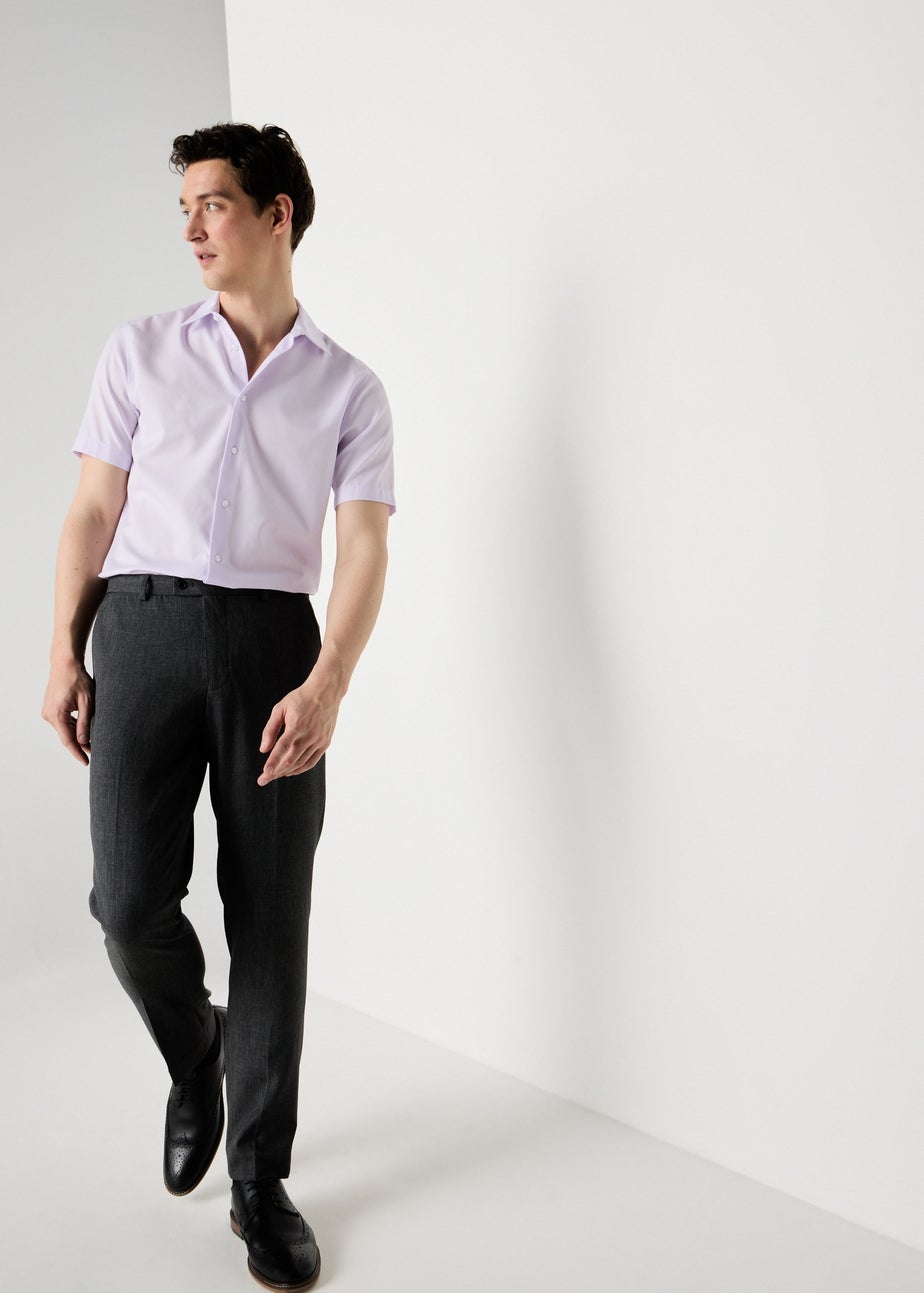 Taylor & Wright Lilac Textured Shirt