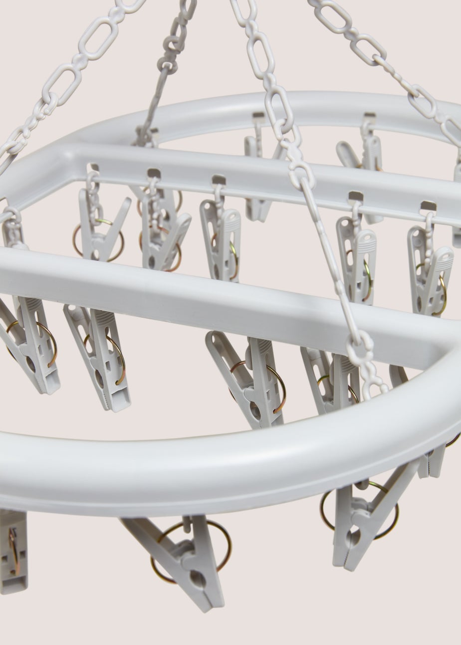 Grey Plastic Sock Dryer