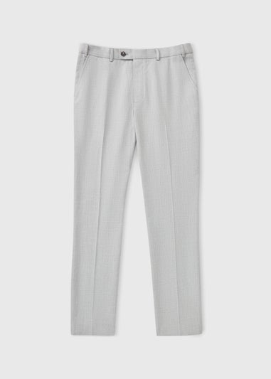 Taylor & Wright Grey Active Waist Regular Fit Trousers