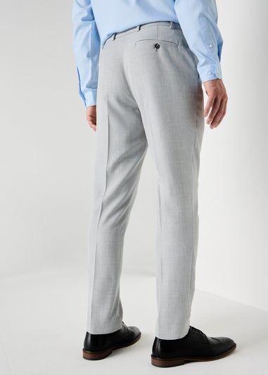 Taylor & Wright Grey Active Waist Regular Fit Trousers