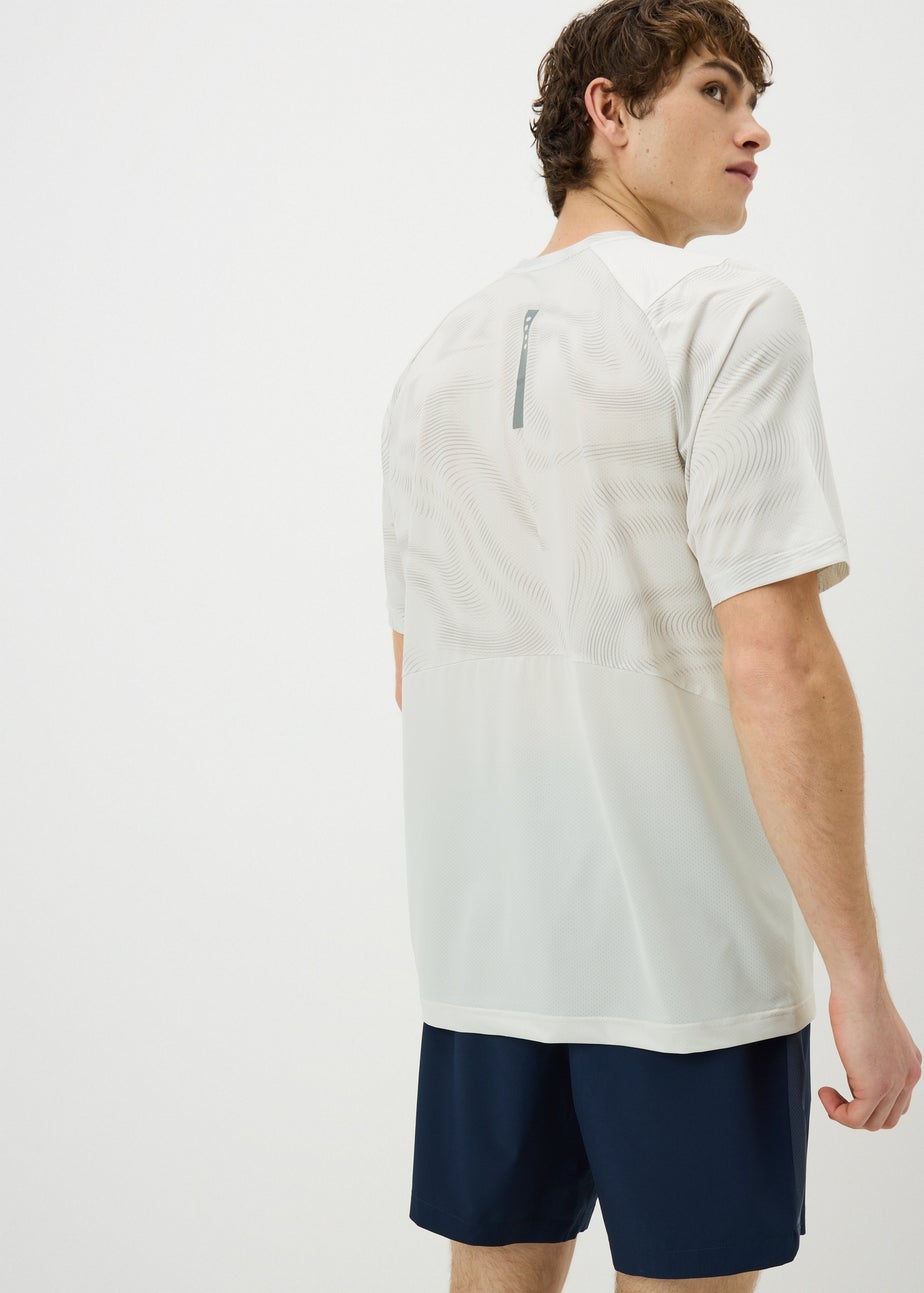 Souluxe Cream Swirl Sports T-Shirt