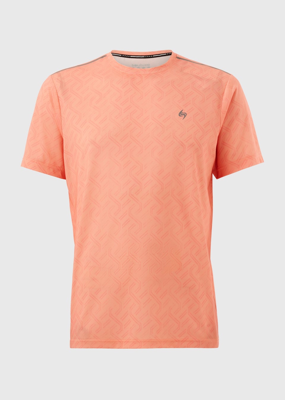 Souluxe Coral Chain Geo Sports T-Shirt