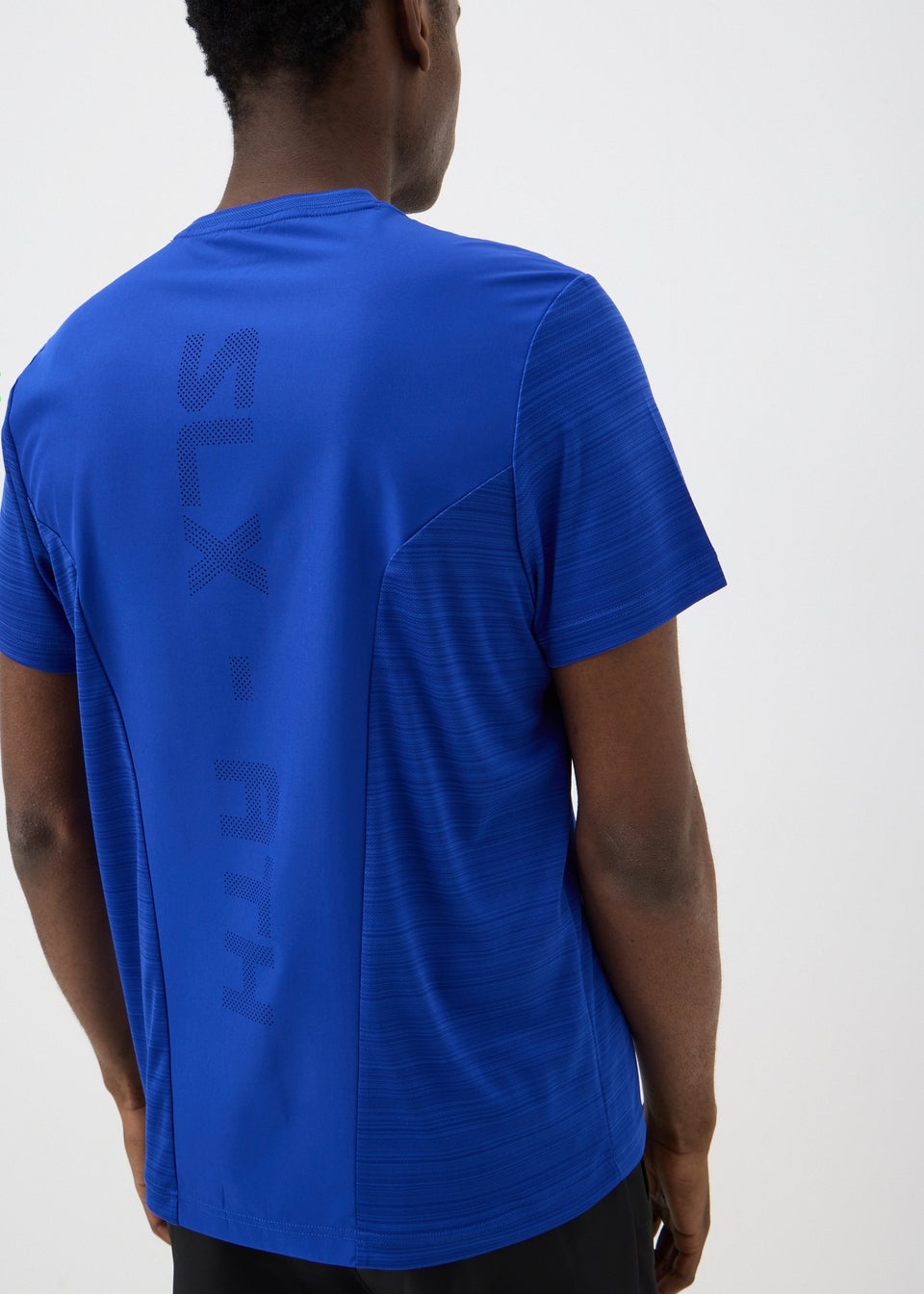 Souluxe Cobalt Space Dye Sports T-Shirt