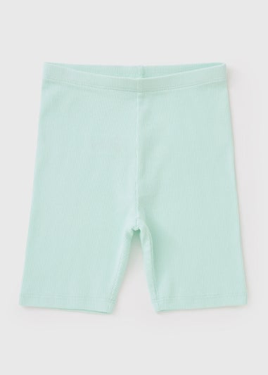 Girls Sage Ribbed Shorts (1-7yrs)
