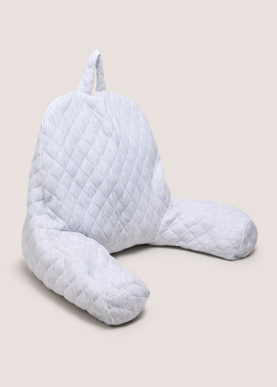 Grey Textured Cuddle Cushion