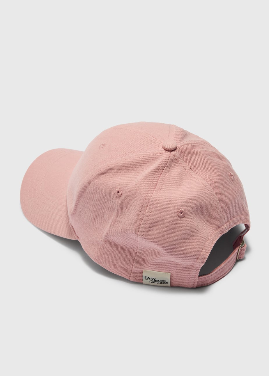 Pink Cotton Cap