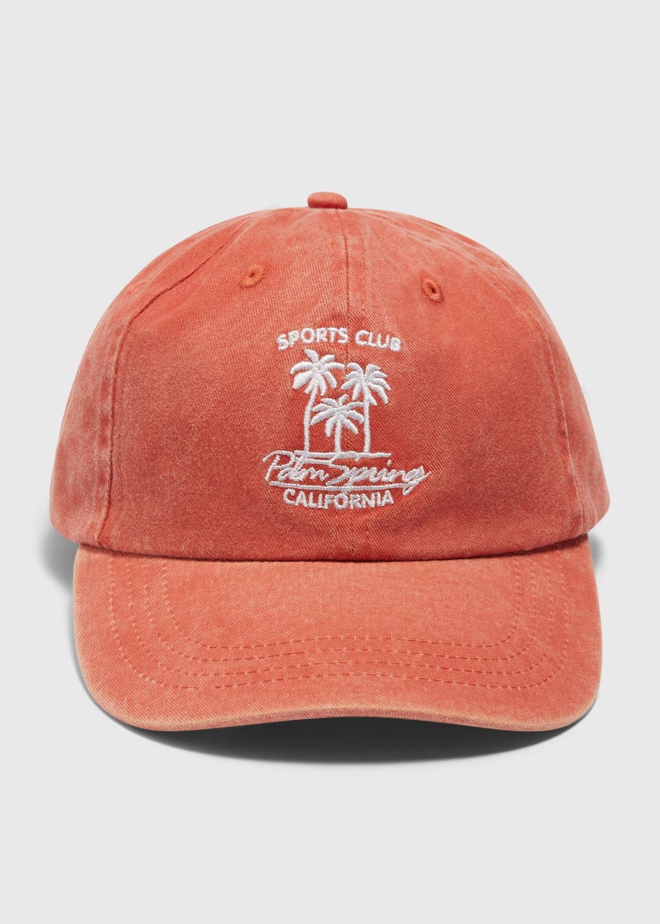 Red Palm Spring Cap