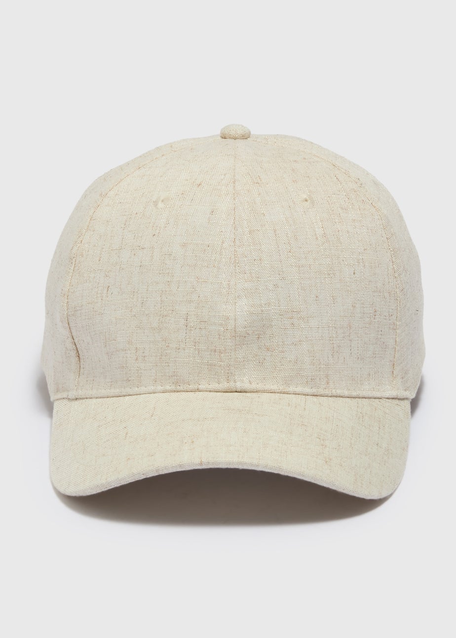Stone Linen Cap