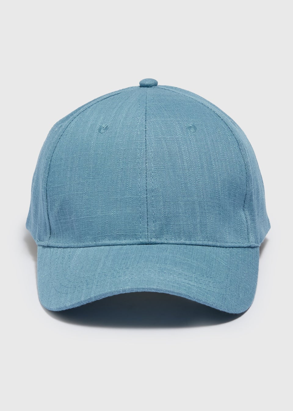 Blue Linen Cap