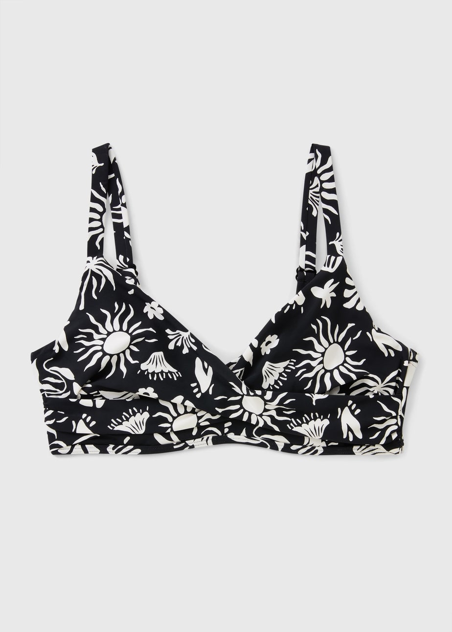 DD+ Black Celestial Shapewear Bikini Top