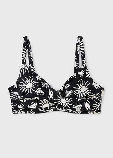 DD+ Black Celestial Shapewear Bikini Top