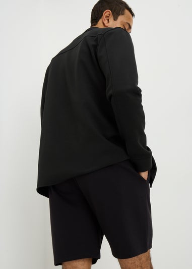 Black Smart Jogging Shorts