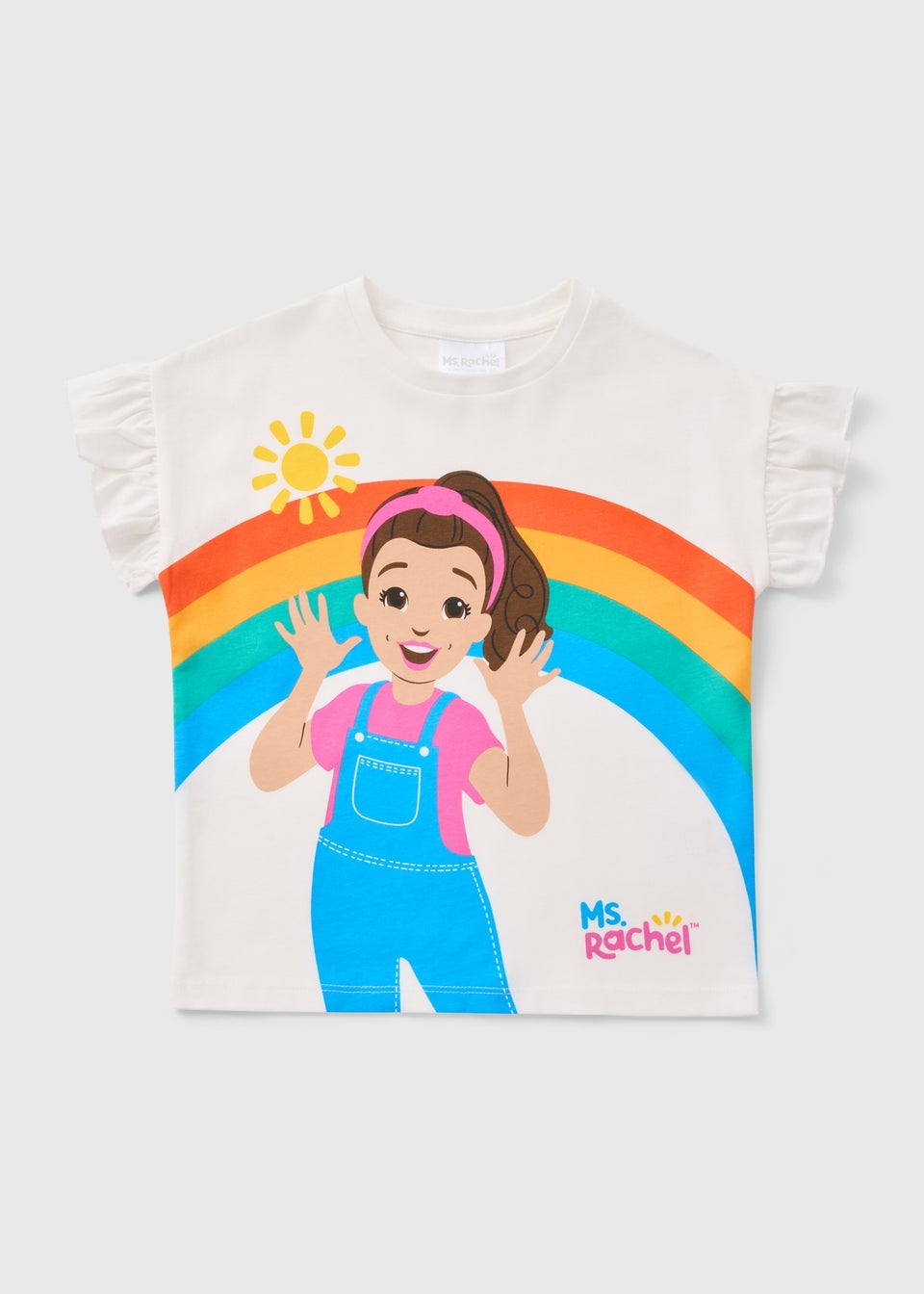 Ms Rachel Girls Cream T-Shirt (1-5yrs)