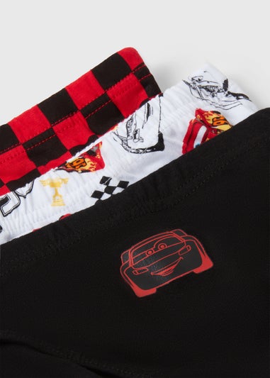 5 Pack Cars Boys Multicoloured Briefs (2-7yrs)