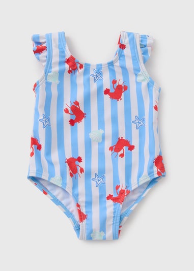 Baby Blue Lobster Swimsuit (Newborn-23mths)