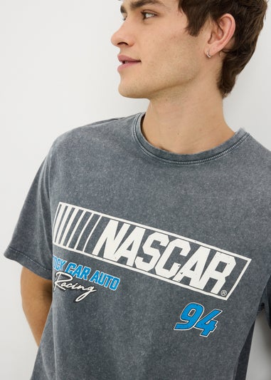 Nascar Grey Graphic T-Shirt