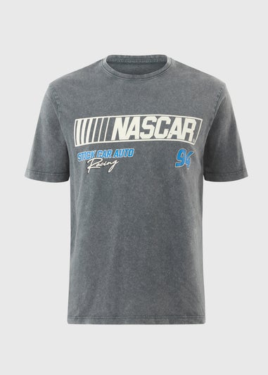 Nascar Grey Graphic T-Shirt