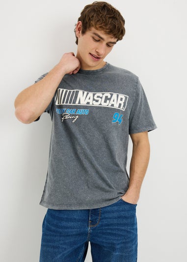 Nascar Grey Graphic T-Shirt