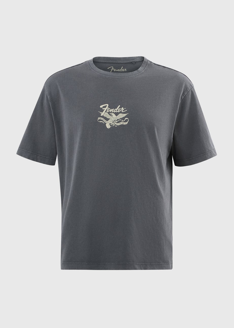Charcoal Fender Back Graphic T-Shirt