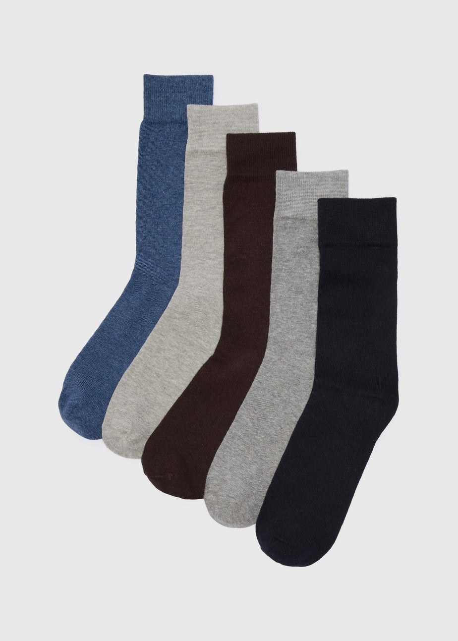 5 Pack Neutral Ankle Socks