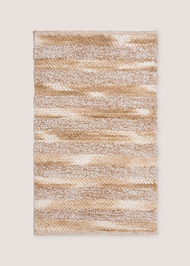Brown Marl Chenille Bath Mat