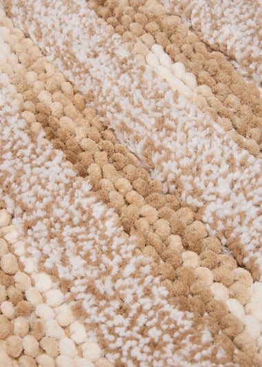 Brown Marl Chenille Bath Mat