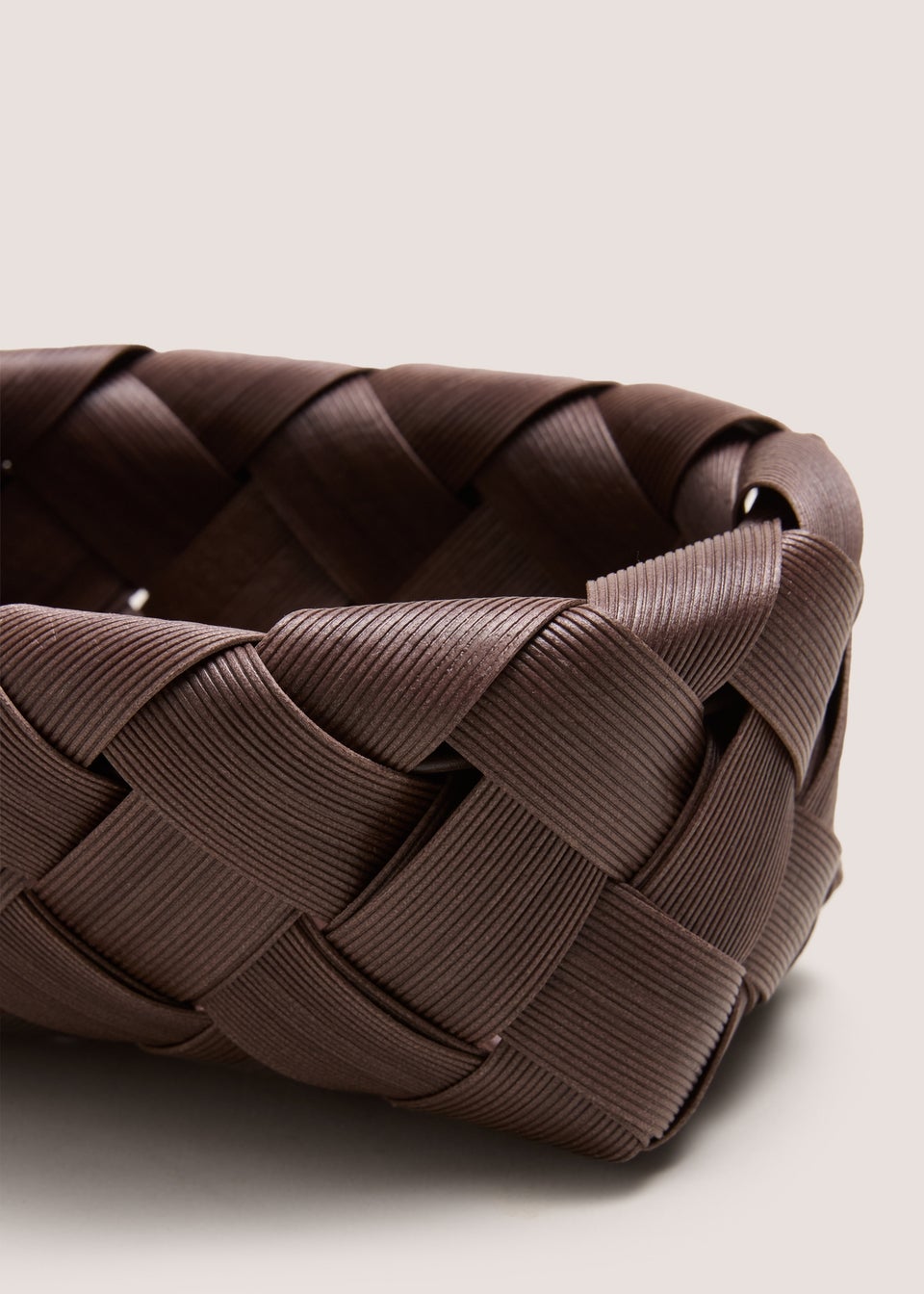 Brown Woven Small Basket