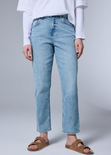 Light Wash Ava Mom Jeans