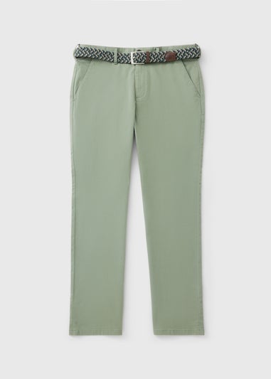 Green Chino Trousers