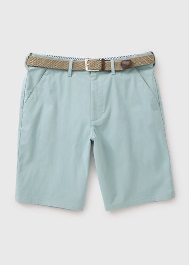 Sage Green Chino Shorts