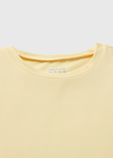 Souluxe Girls Yellow Soft Touch T-Shirt (7-15yrs)