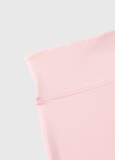 Girls Pink Soft Touch Cycling Shorts (7-15yrs)