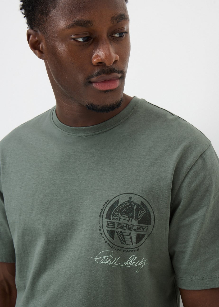 Green Shelby Cobra Printed T-Shirt