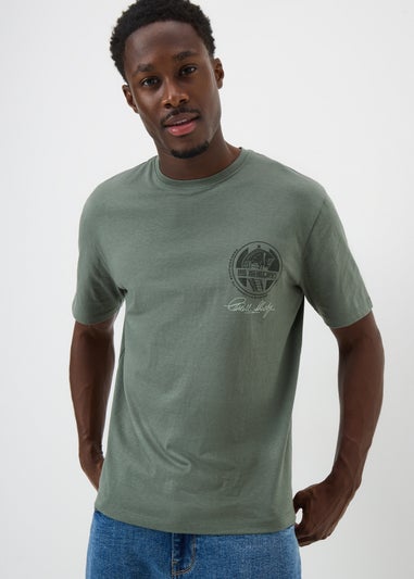 Green Shelby Cobra Printed T-Shirt