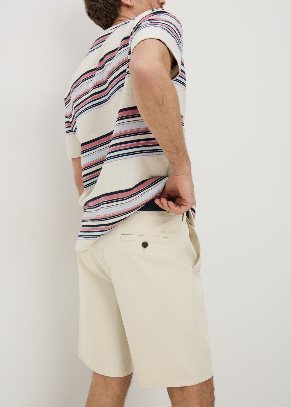 Lincoln Bone Regular Fit Chino Shorts