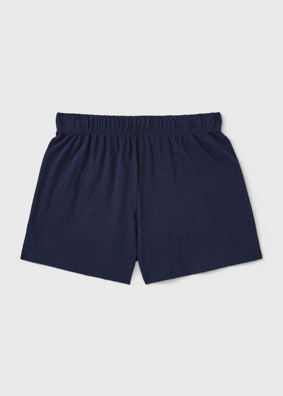 Navy Jersey Pyjama Shorts