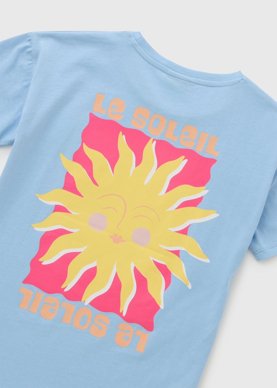 Girls Blue Sun T-Shirt (7-15yrs)